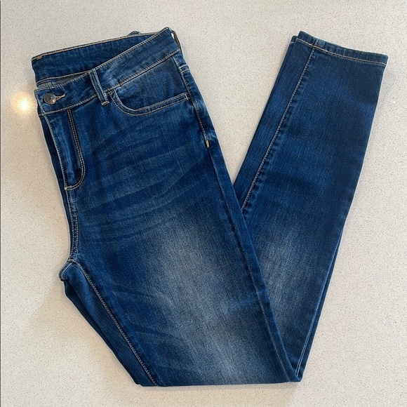 Armani Exchange Super Skinny Blue Jeans - Size 31R - Picture 1 of 11